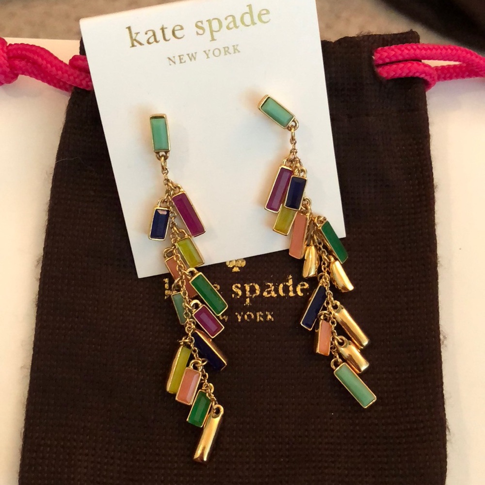 Multicolor Kate Spade Drop Earrings